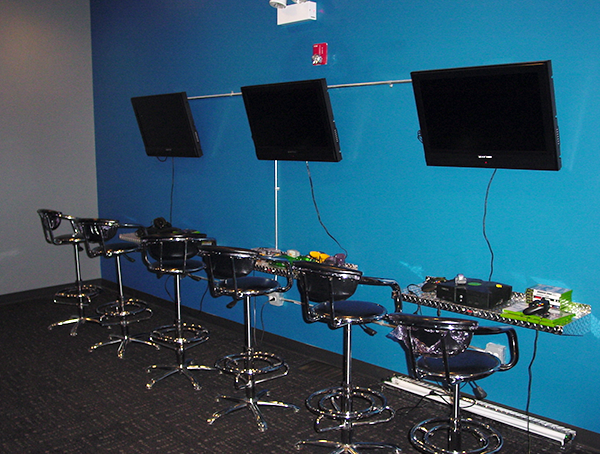 Springbrook youth center gaming area